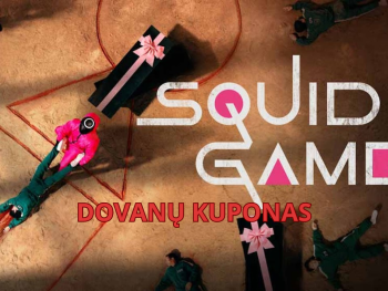 SQUID GAME dovanu kuponas